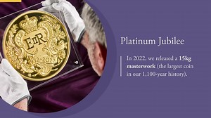 1.4K views · 82 reactions | The Royal Mint has been the original maker of British coins and precious metals for over 1,100 years. This video shines a spotlight on some of our most prestigious coin and bar designs, showcasing centuries of British design and craftmanship. | The Royal Mint | Facebook