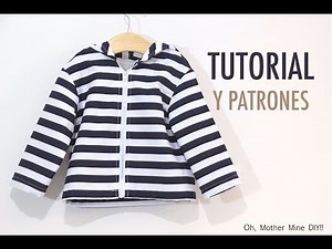Costura Chaqueta para Niños (patrones gratis hasta talla 8 años)