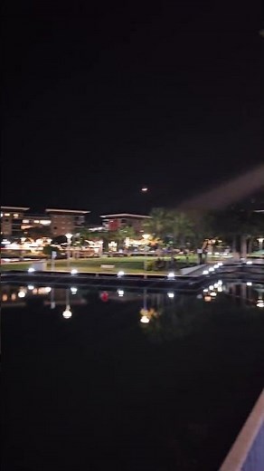 Darwin Waterfront Precinct Night Walk Views 🌙 | Northern Territory Australia #shorts