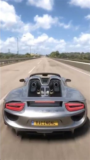 Porsche 918 Spyder | High-Speed Highway Run 💨🔥 (Forza Horizon 4)