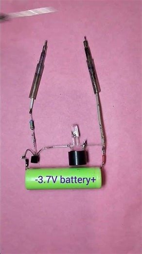 Continuity tester #circuit. #experiment