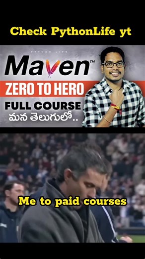 PythonLife on Instagram: "Comment maven"