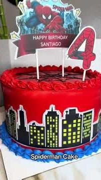 Spider-Man Cake Ideas #spidermancake #cake
