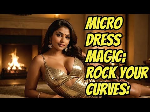 Rock Your Curves: Micro Dress Magic!