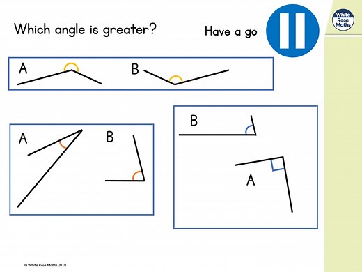 Year 4 - Week 11 - Lesson 2 - Compare and order angles