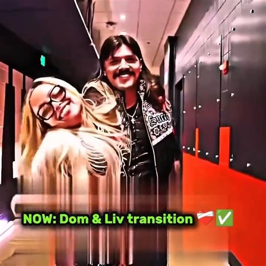 Rhea Ripley & Dom Then 😢 | Liv Morgan & Dom Now 😈🔥 WWE Transition Edits#wwe #shorts #viral