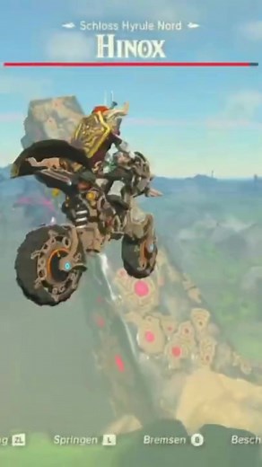 The Legend of Zelda Breath of the Wild - Using Hinox Slap for Eponator Windbo #zelda #thelegendofzelda #botw #breathofthewild #shorts #zeldabotw