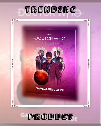 Are you ready to embark on an epic journey through time and space? 🌌🕰️ Introducing the Doctor Who RPG: Second Edition - Gamemaster’s Screen! 🛡️🎲 This beautifully designed screen not only elevates your gaming experience but also puts the power of storytelling right at your fingertips. With its vibrant artwork and handy reference guides, you’ll feel more immersed in the Whoniverse than ever before! 🌠✨ Perfect for late night gaming sessions or weekend get-togethers with friends. Unlock adventu