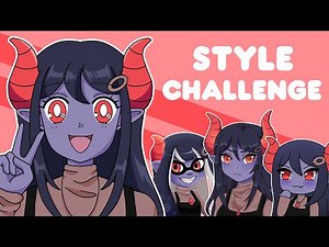 ⭐️ ART STYLE CHALLENGE || Trying a bunch of new styles! ⭐️