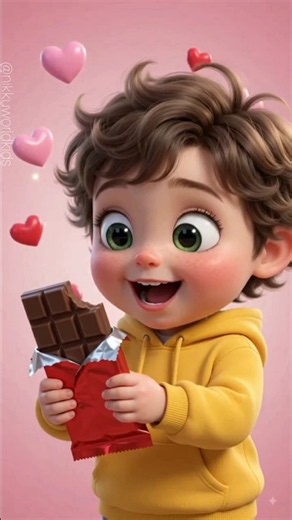Chocolate Song for Kids🍫☺️#NurseryRhyme #KidsSong #BabySongs