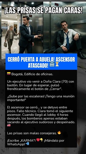 CERRÓ PUERTA A ABUELA! ASCENSOR ATASCADO! 🛗⏳