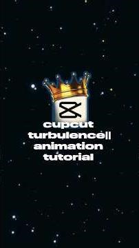 🤯cupcut turbulence|| animation tutorial|#viralvideo #cupcut #tutorial #edit