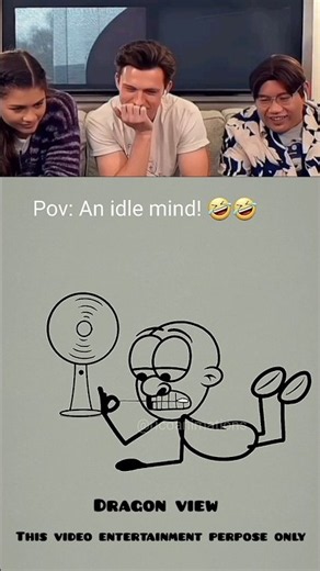 POV: When Your Mind Gets Bored 😂 | Funny Stickman Animation #shorts