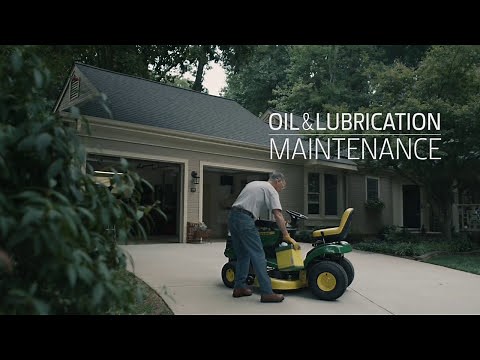 How To Change Oil & Oil Filter | John Deere D100 Lawn Tractor