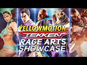 TEKKEN MOBILE | All Characters Rage Arts Showcase Compilation / Pre Launch