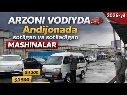 08.02.2026 Sotilgan va sotiladigan mashinalar narxlari