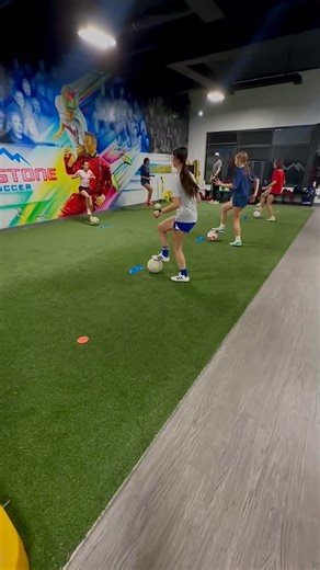 Capstone Soccer on Instagram: "Toe taps are more than a warm-up. They help players develop: • Quick, light footwork • Better balance and coordination • Comfort controlling the ball under pressure Regular toe tap work improves rhythm and touch, which carries over into dribbling, receiving, and tight-space play during games. When players feel comfortable on top of the ball, they move with more confidence and control. This is why toe taps are a foundation in youth soccer training — they build techn