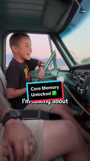 Watch this loving father-son team drive clutch in an empty lot... with 11-year-old Ezekiel behind the wheel. 😮🥹 #corememories #corememoryunlocked #fatherson #fathersonlove #drivinglessons #goodnews