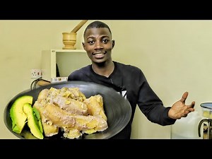 Ugandan food: Matooke with groundnuts recipe // katogo recipe
