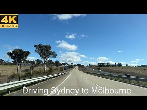 Driving Sydney to Melbourne | Australia | 4k UHD