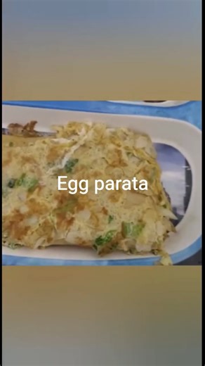Crispy Street Style Egg Paratha | 10-Min Breakfast Recipe 🥚😋