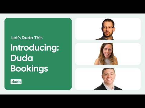 Turn client sites into conversion engines with Duda Bookings