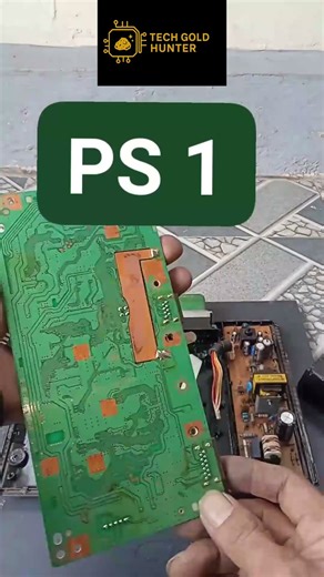 Extracting Gold From PS1 and PS2 Slim – What’s Inside Old PlayStations? #Shorts