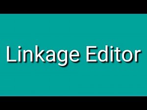 Linkage editor