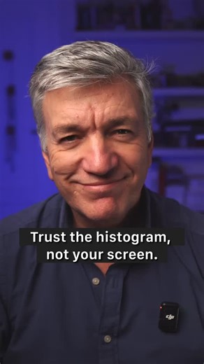 Makers of Photon Camera for iOS on Instagram: "Day 59: Histogram - Perfect Your Exposure Ever get home and realize your footage is unusable? The histogram is how you prevent that. A histogram is a graph that shows the brightness distribution of your image, from pure black on the left to pure white on the right. It is not about style. It is about knowing whether your exposure is actually correct. If the graph is crushed to the left, your shadows are gone. That is crushed blacks. If it is clipped
