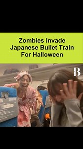 1.7K views · 13 reactions | What happens when Japan’s famous bullet train meets a zombie apocalypse? Chaos, terror, and screams! Inspired by the intense Train to Busan, passengers found themselves in a high-speed battle against the undead! . . . #ZombieTakeover #BulletTrainChaos #TrainToBusanVibes #HorrorThrills #HighSpeedHorror #viral #news #trending | Briefly | Facebook