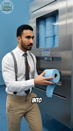 Turning Old Documents Into Toilet Paper 😳🧻 #shorts