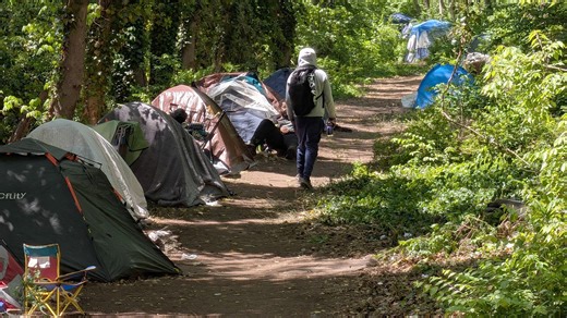Inside York's growing half-mile homeless encampment along the Codorus