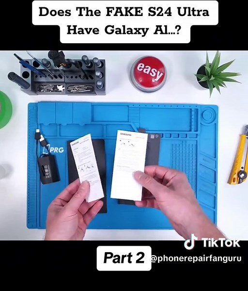 Identifying a Fake Samsung S24 Ultra vs Real