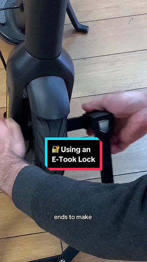 Secure Your Electric Scooter with E-Took Lock!