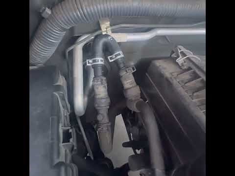 Installing a heater core bypass kit (Dorman #626-001) on Nissan Frontier 2.5L, 2011-