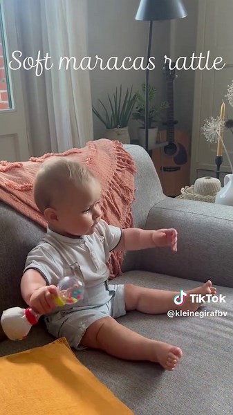 Sophie de giraf zachte maracas rammelaar voor baby's