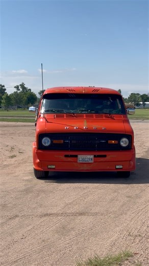 370K views · 9.8K reactions | “ORANGEATANG” Dodge Tradesman 200 Rolling Into The 50th Van Nationals #sickcarsandtrucks #vans #vanning | SICK Cars and Trucks | Facebook