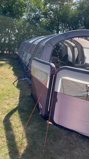 Our set up #camping #camplifestyle #vango #ventanus650xl #fyp #foryoupage 🏕