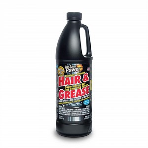 Check The Home Depot's Q&A Before Buying: Instant Power 33.8 oz. Hair and Grease Drain Cleaner