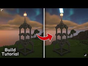 ⚡ Lightning Rod Tower 🗼 | Minecraft Tutorial