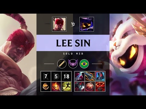 Lee Sin Mid vs Veigar - BR Master Patch 25.17