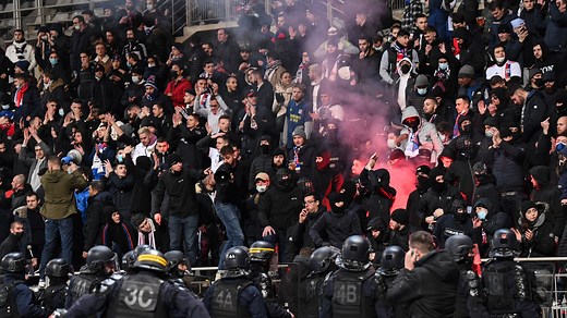 Incidents Paris FC-OL: trois "hooligans" lyonnais à l'origine des débordements