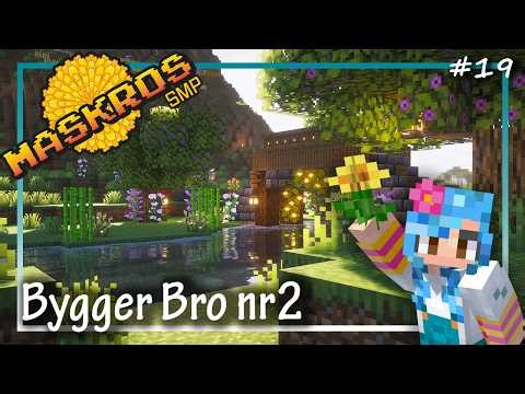 Vill inte bli blöt om tårna! Bygger en till bro på Maskros SMP 19 - Minecraft let´s play på svenska