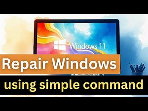 How to Repair Windows Using Command Prompt | Fix Corrupted System Files