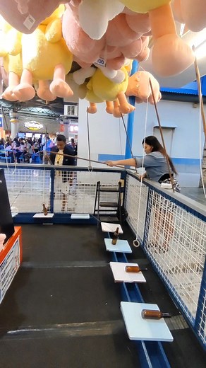 5.3K views · 38 reactions | Double win at the Bottle Up game here at Enchanted Kingdom 慄‍♂️ #iloveEK #ForeverEnchanted #EnchantedKingdom #carnivalgames #SkillGames #EKat30 #BottleUpGame #ClawCouplePh | Mary Mitra Dela Cruz | Facebook