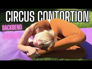 Backbending Flexibility Routine — Flexible Ring Contortion Trick (4K)