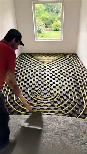 Sealing Romance: From Floor Heating to a Sea of Roses Makeover🌹