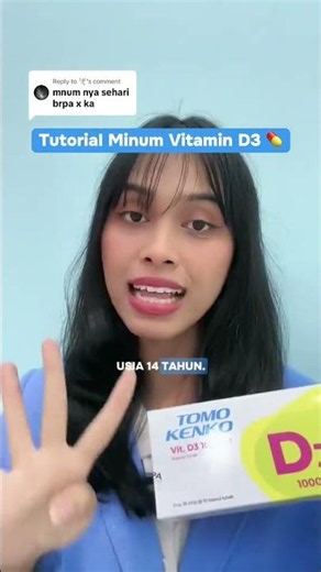 Tutorial Minum Vitamin D3