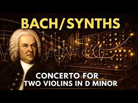 Bach – Concerto for Two Violins in D minor, BWV 1043: I. Vivace (Synthesized)