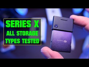 Xbox Series X - Expansion Card & All Storage Types Tested